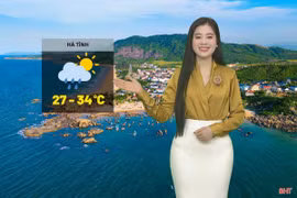 Dự báo thời tiết Hà Tĩnh ngày 11/7: Đêm không mưa, ngày nắng 