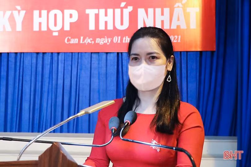 Ông Nguyễn Như Dũng được bầu giữ chức Chủ tịch HĐND huyện Can Lộc nhiệm kỳ 2021 - 2026