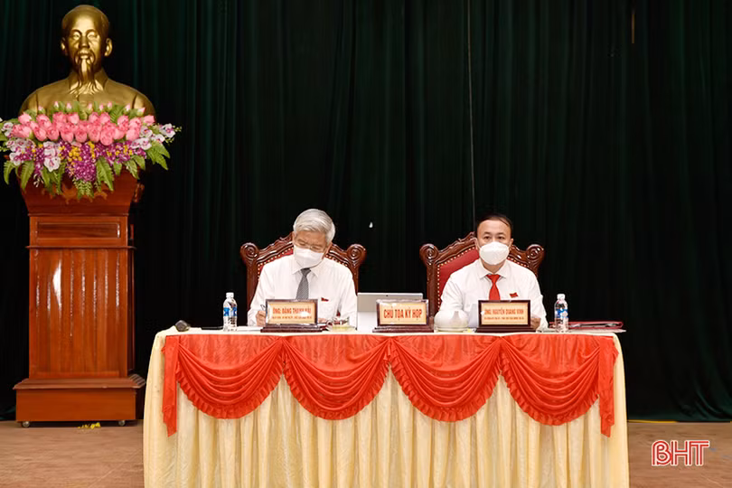 Bí thư Thị ủy Hồng Lĩnh Đặng Thanh Hải trúng cử chức danh Chủ tịch HĐND thị xã