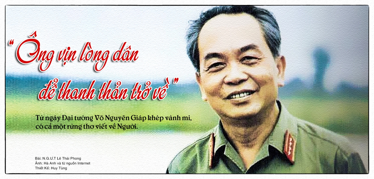 “Ông vịn lòng dân để thanh thản trở về”