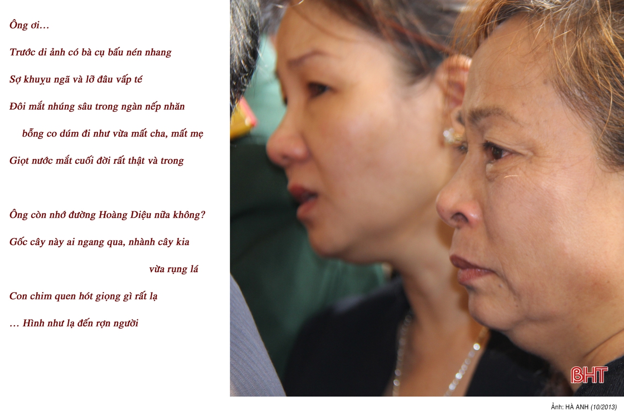 “Ông vịn lòng dân để thanh thản trở về”