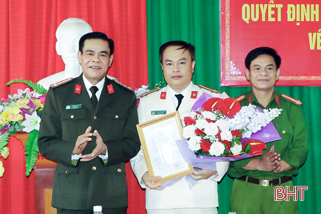 Xây dựng Công an Hà Tĩnh trong sạch, vững mạnh, toàn diện, đáp ứng yêu cầu, nhiệm vụ trong tình hình mới