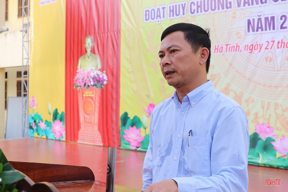Lãnh đạo tỉnh chúc mừng học sinh giành HCV Olympic Hóa học quốc tế