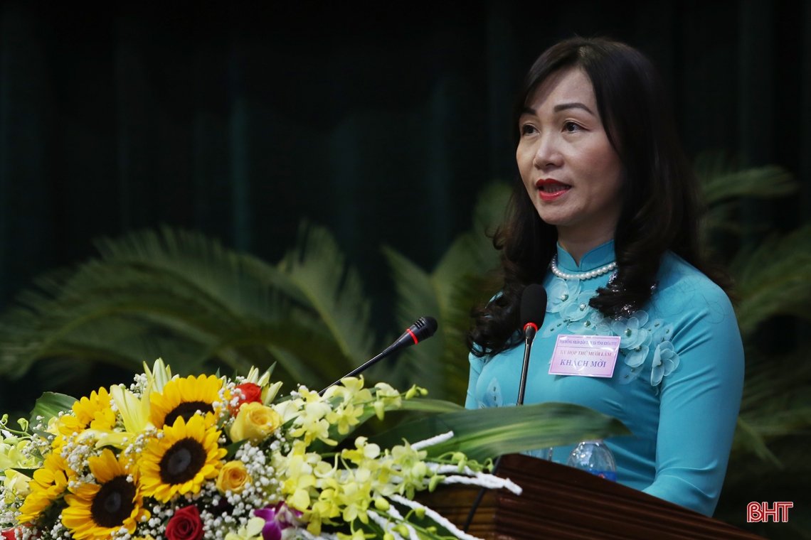Phiên khai mạc Kỳ họp thứ 15 HĐND tỉnh Hà Tĩnh: Đại biểu nghe các báo cáo, tờ trình quan trọng