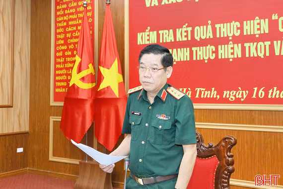 Thượng tướng Nguyễn Văn Gấu: Hà Tĩnh triển khai nghiêm túc, chặt chẽ “Chiến dịch 500 ngày đêm”