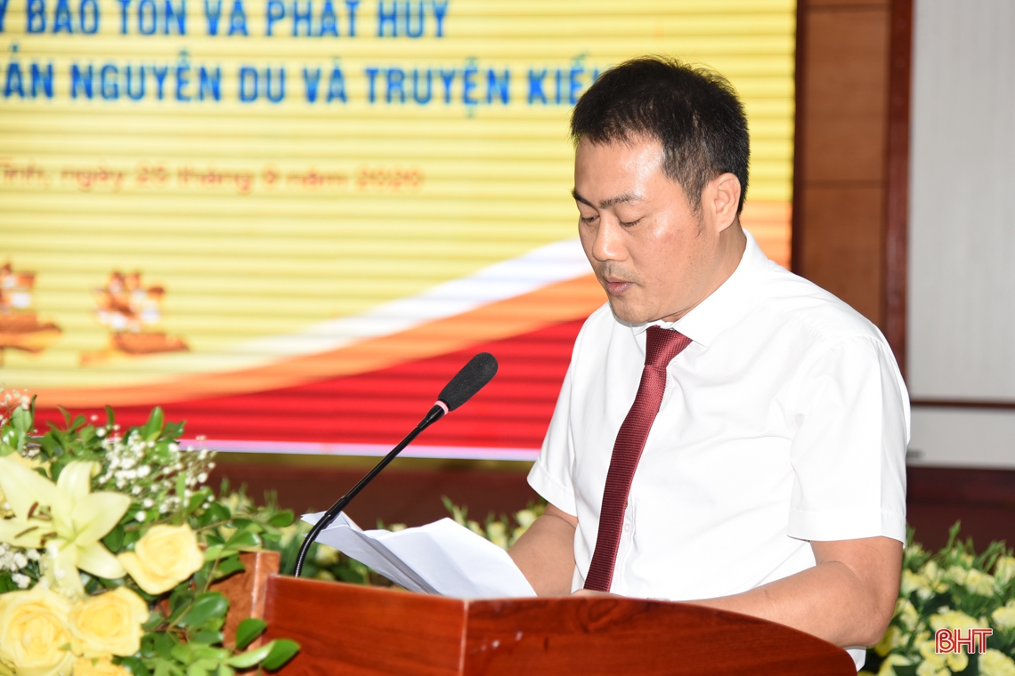 Hà Tĩnh ra mắt Quỹ Bảo tồn và phát huy giá trị di sản Nguyễn Du và Truyện Kiều