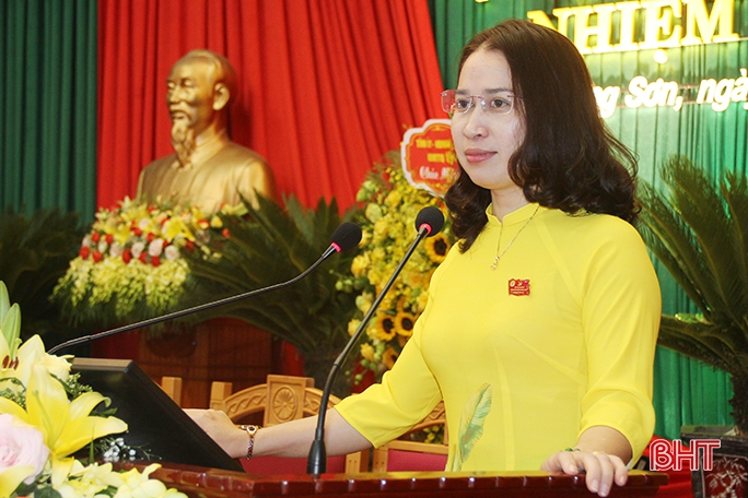 Bầu 39 đồng chí vào Ban chấp hành Đảng bộ huyện Hương Sơn nhiệm kỳ 2020 - 2025
