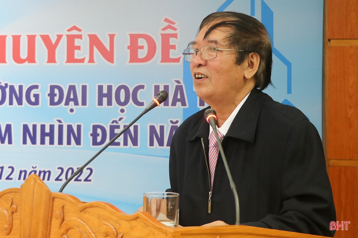 Tháo gỡ khó khăn, vướng mắc để Trường Đại học Hà Tĩnh phát triển trong giai đoạn mới