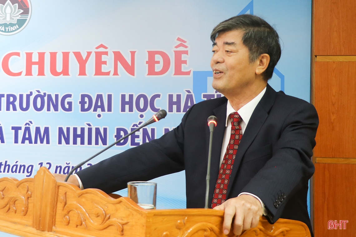 Tháo gỡ khó khăn, vướng mắc để Trường Đại học Hà Tĩnh phát triển trong giai đoạn mới