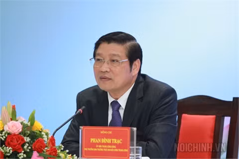 Ông Phan Đình Trạc được giao điều hành Ban Nội chính Trung ương ảnh 1