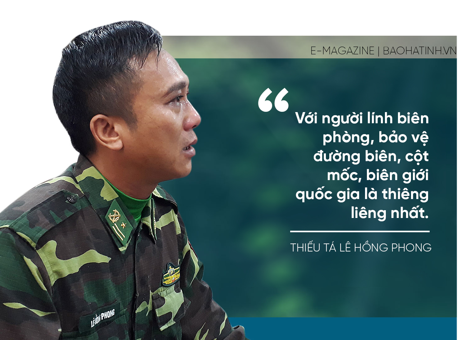 Tuần tra trên đỉnh Trường Sơn