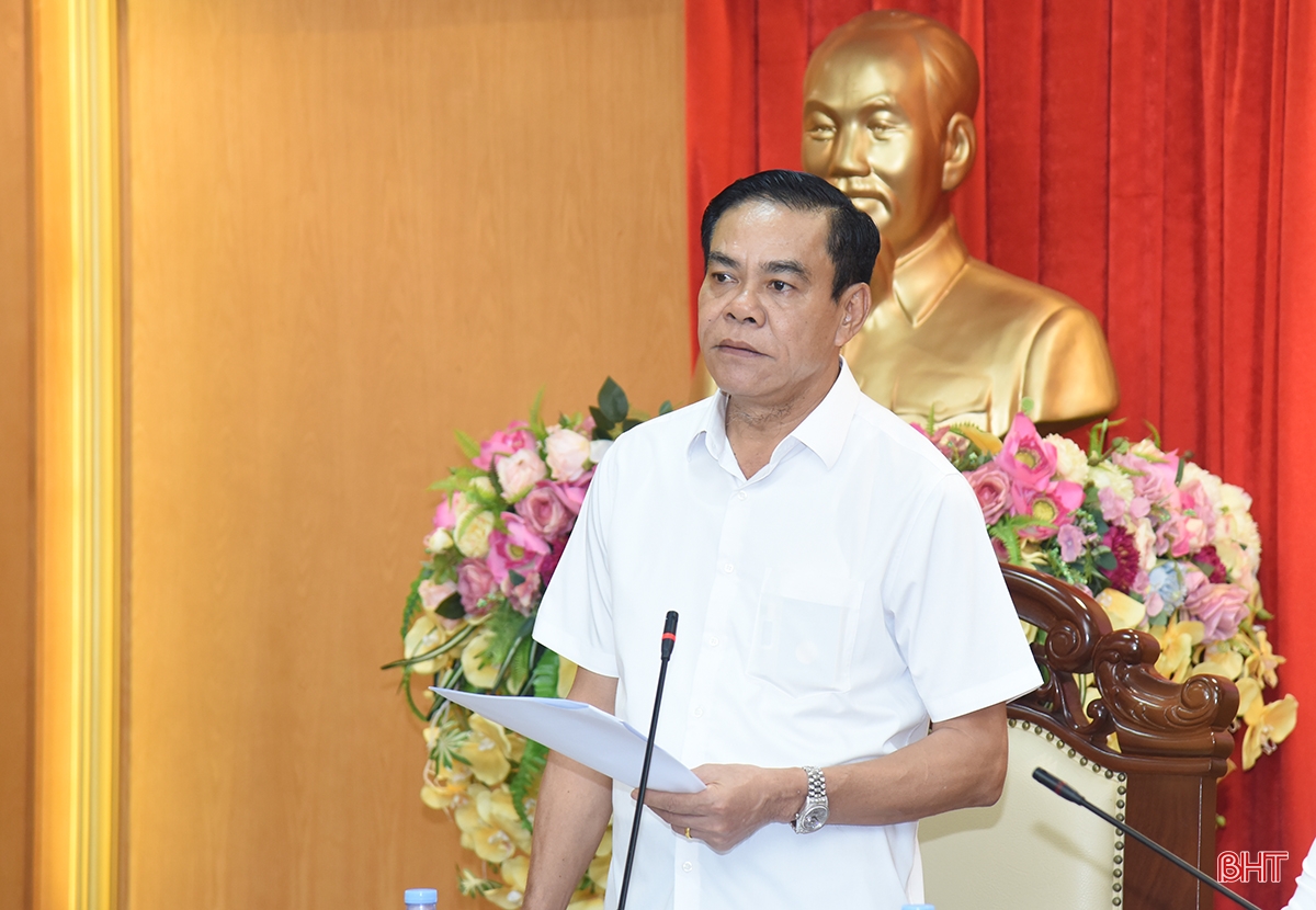 Ban Chấp hành Đảng bộ tỉnh Hà Tĩnh họp đánh giá tình hình KT-XH 6 tháng đầu năm