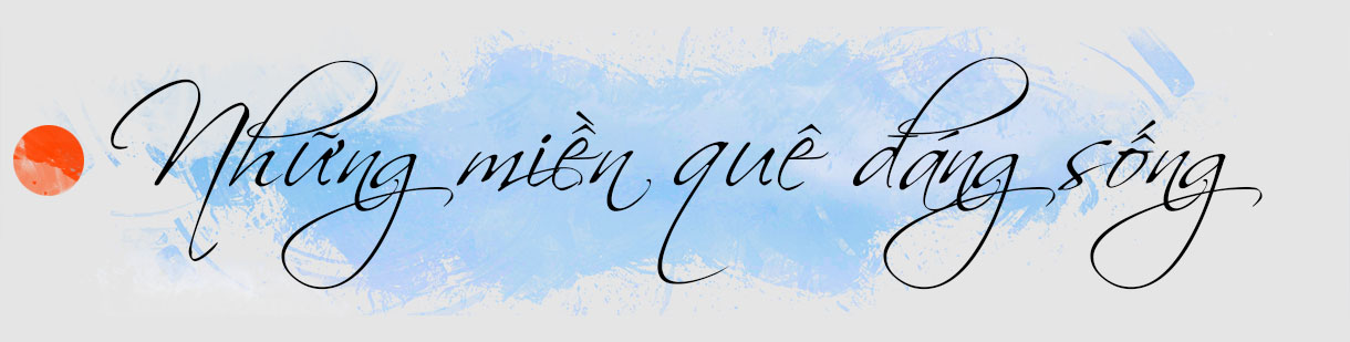 Những miền quê đẹp quanh núi Hồng