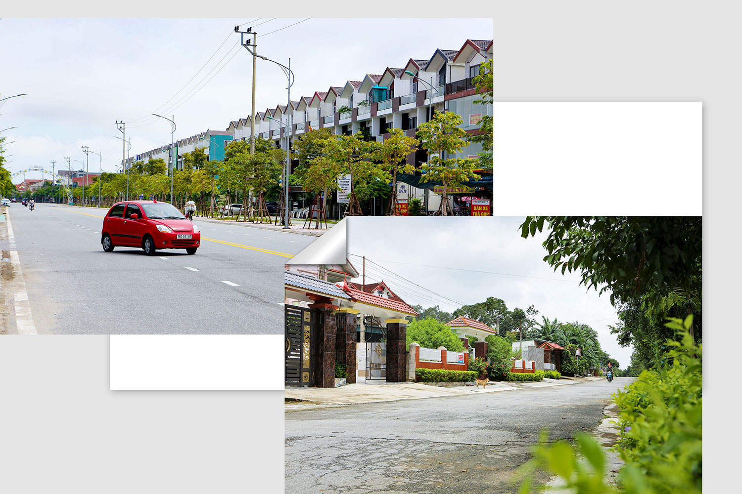 Những miền quê đẹp quanh núi Hồng