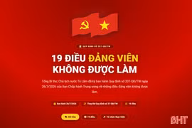 [Infographic] 19 điều Đảng viên không được làm