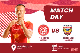 Link xem trực tiếp Thể Công - Viettel vs Hồng Lĩnh Hà Tĩnh tại LPBank V.League 202/27