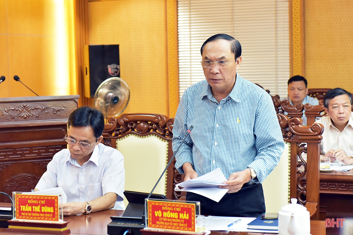 Đẩy nhanh tiến độ điều chỉnh quy hoạch mở rộng không gian đô thị TP Hà Tĩnh