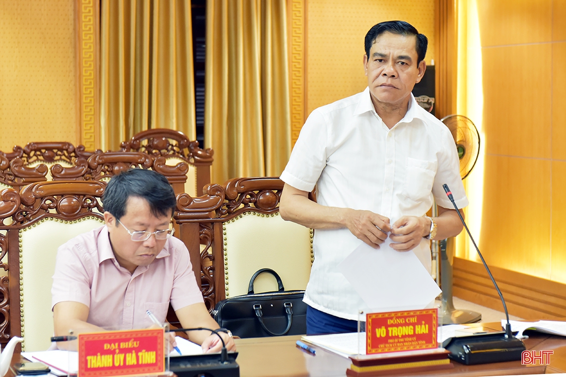 Đẩy nhanh tiến độ điều chỉnh quy hoạch mở rộng không gian đô thị TP Hà Tĩnh