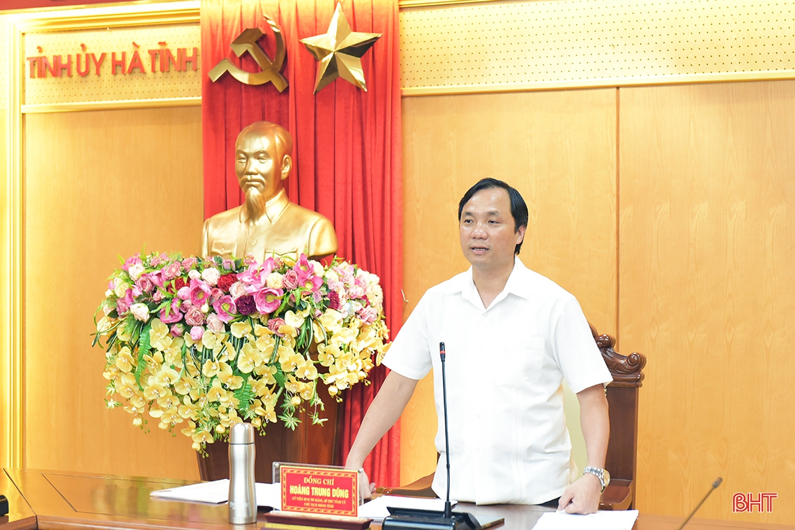 Đẩy nhanh tiến độ điều chỉnh quy hoạch mở rộng không gian đô thị TP Hà Tĩnh