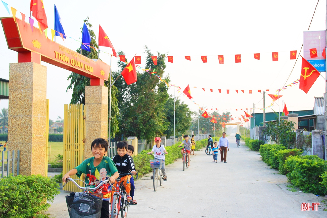 Hà Tĩnh rực rỡ cờ hoa chào mừng Đại hội XIII của Đảng