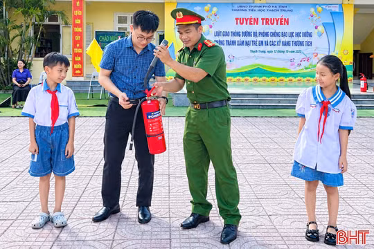 Tạo “lá chắn mềm” cho học sinh trước nguy cơ cháy nổ