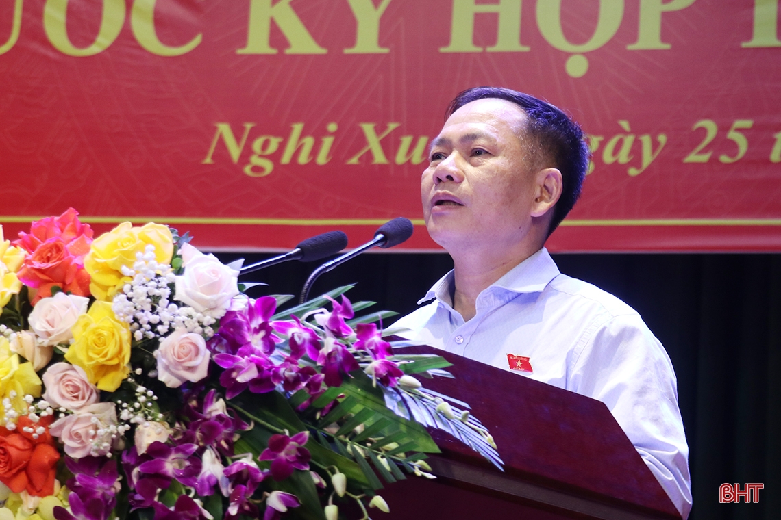 Chánh Văn phòng Trung ương Đảng Lê Minh Hưng tiếp xúc cử tri tại Nghi Xuân