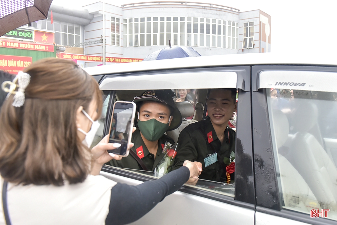 Xúc động và tự hào ngày lên đường nhập ngũ