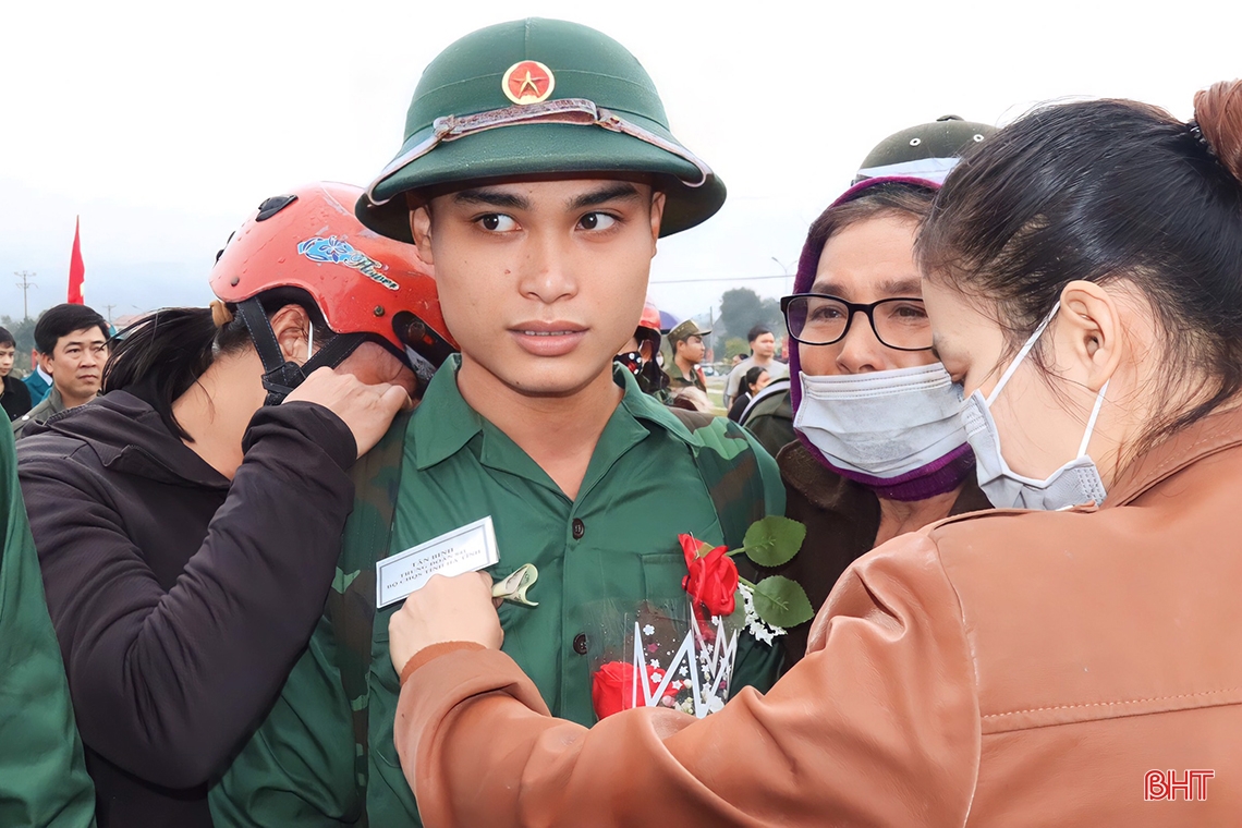 Xúc động và tự hào ngày lên đường nhập ngũ