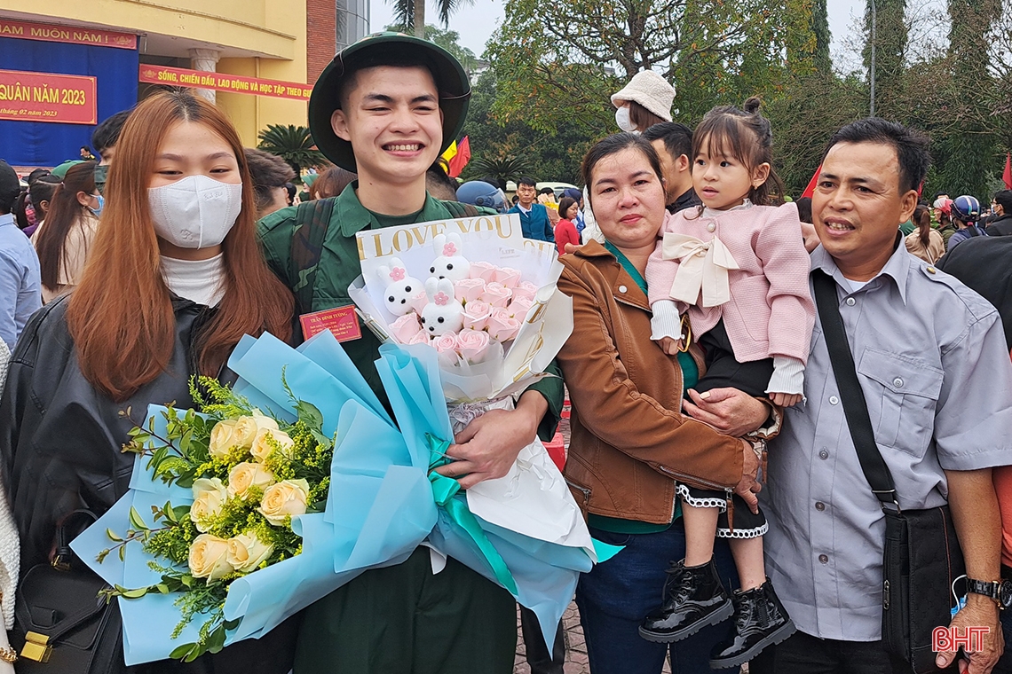 Xúc động và tự hào ngày lên đường nhập ngũ