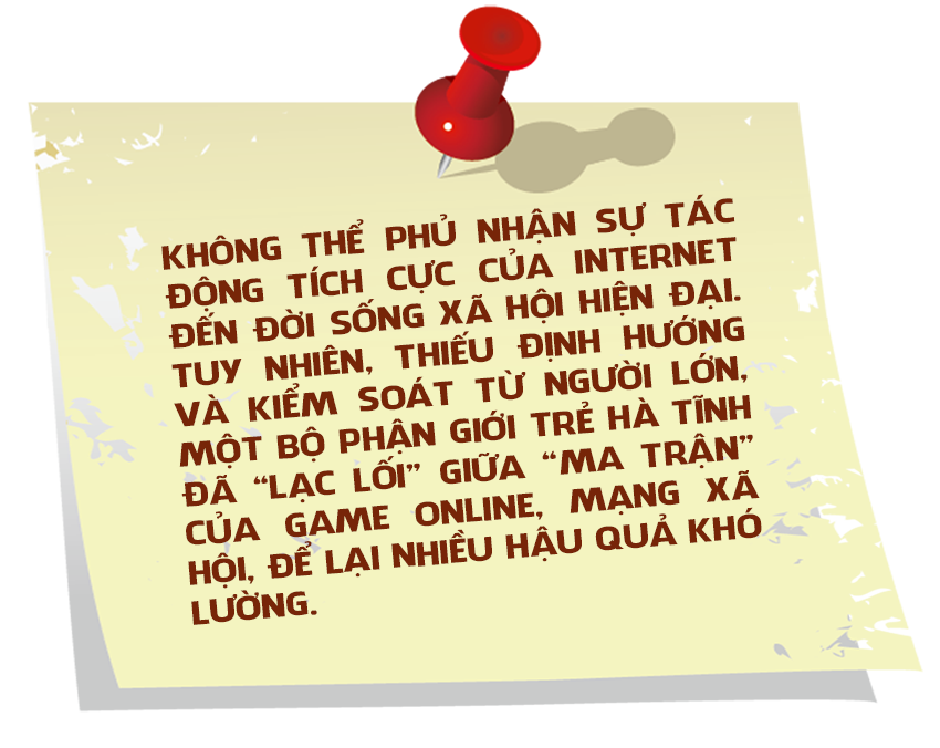 “Ma trận” game online và mạng xã hội ở Hà Tĩnh (bài 1): Lãng phí tuổi hồng...