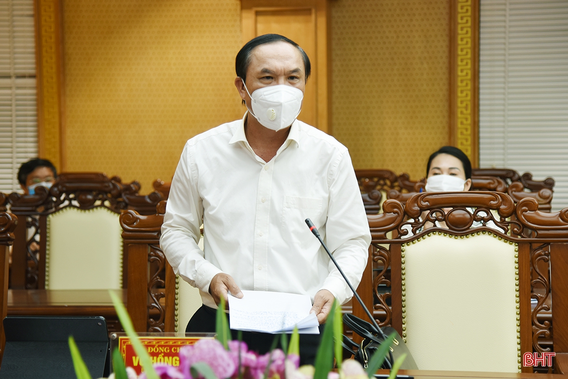 Bám sát Nghị quyết Đại hội Đảng bộ tỉnh Hà Tĩnh, triển khai hiệu quả nhiệm vụ 6 tháng cuối năm