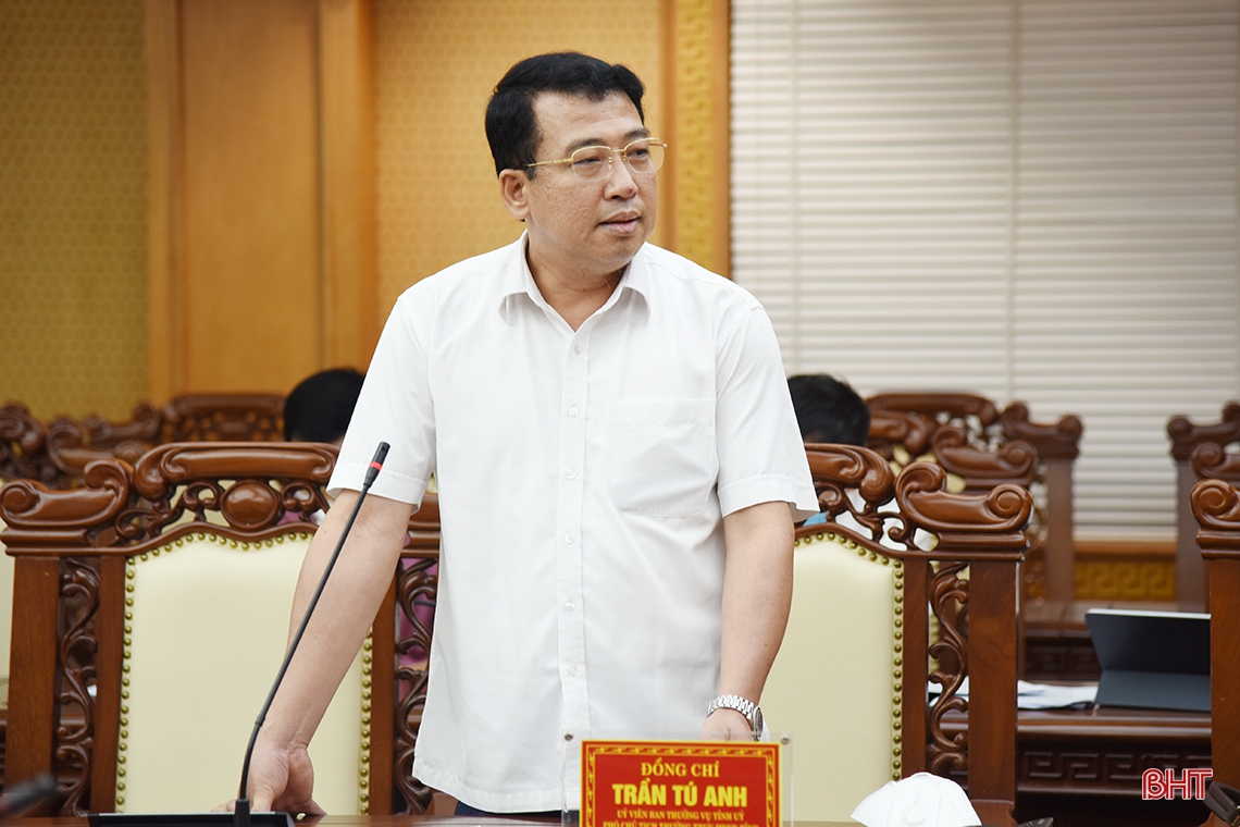 Bám sát Nghị quyết Đại hội Đảng bộ tỉnh Hà Tĩnh, triển khai hiệu quả nhiệm vụ 6 tháng cuối năm