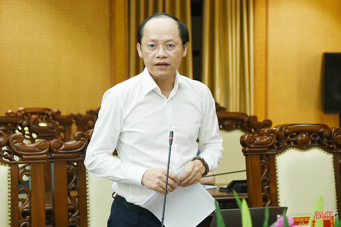 Bám sát Nghị quyết Đại hội Đảng bộ tỉnh Hà Tĩnh, triển khai hiệu quả nhiệm vụ 6 tháng cuối năm