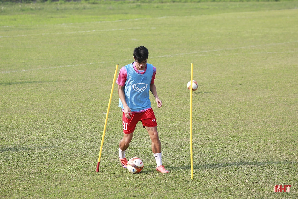 Hồng Lĩnh Hà Tĩnh nâng cao chiến thuật trong quãng nghỉ V.League 2023