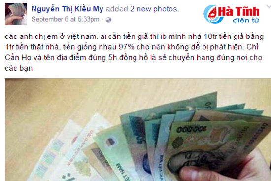 cong khai cheo keo mua tien gia tren mang