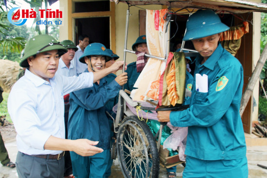 Trước giờ xả lũ Kẻ Gỗ: Cẩm Xuyên sẵn sàng di dời gần 2.000 hộ dân! ảnh 9 truoc gio xa lu ke go cam xuyen san sang di doi gan 2 000 ho dan