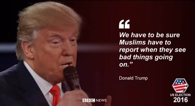 donald trump khuyen ba hillary clinton nen ngoi tu