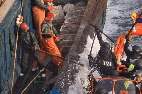 han quoc khong de yen vu tau ca trung quoc hung hang