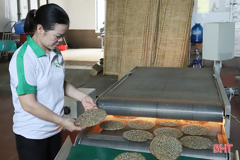 Ứng dụng máy móc hiện đại giúp quy trình sản xuất bánh đa đảm bảo chất lượng, tiết kiệm nhân công. A4.jpg