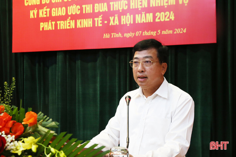 Đồng chí Trần Tú Anh - Phó Chủ tịch Thường trực HĐND tỉnh, Phó Chủ tịch Hội đồng Thi đua - khen thưởng tỉnh phát biểu chỉ đạo hội nghị. 12A.jpg