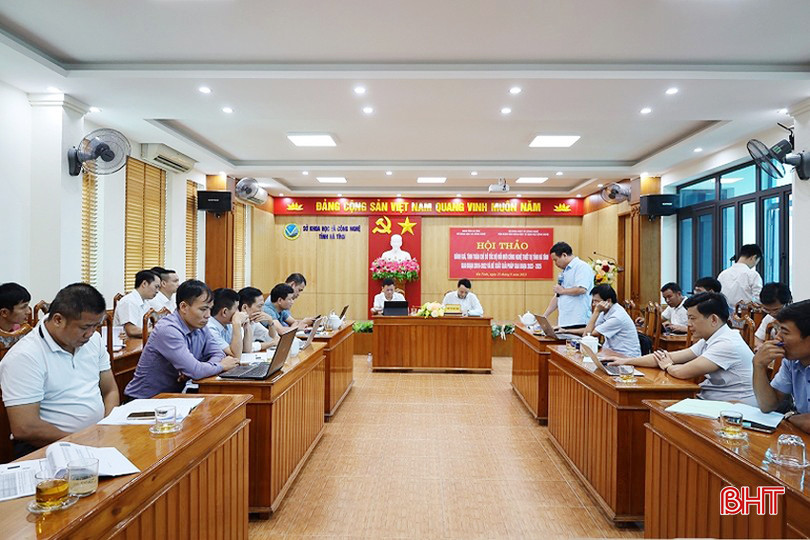 Sở KH&CN phối hợp tổ chức hội thảo đánh giá, tính toán chỉ số tốc độ đổi mới công nghệ, thiết bị giai đoạn 2018 - 2022. Ảnh tư liệu 158d5103439t37026l0A.jpg