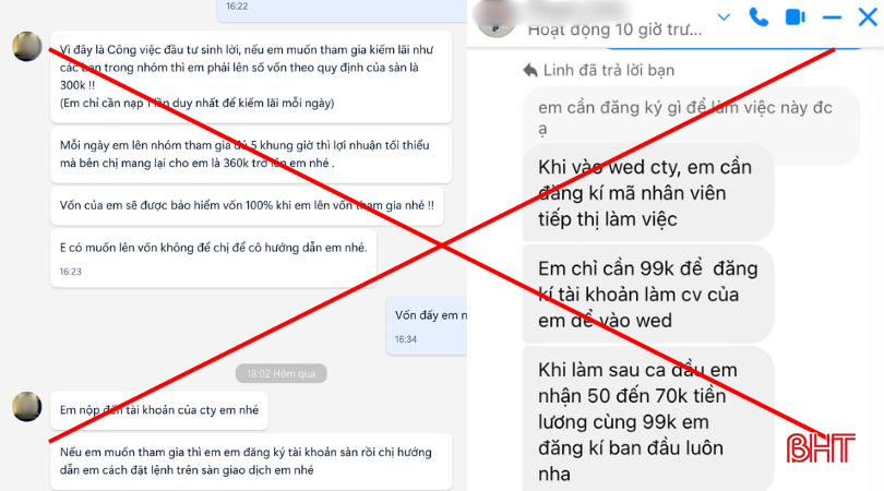 Yêu cầu nộp vốn, phí đăng ký tài khoản là chiêu trò lừa đảo của những đối tượng này. ca845cbc-c196-470d-bc48-59c724db1e1f.png
