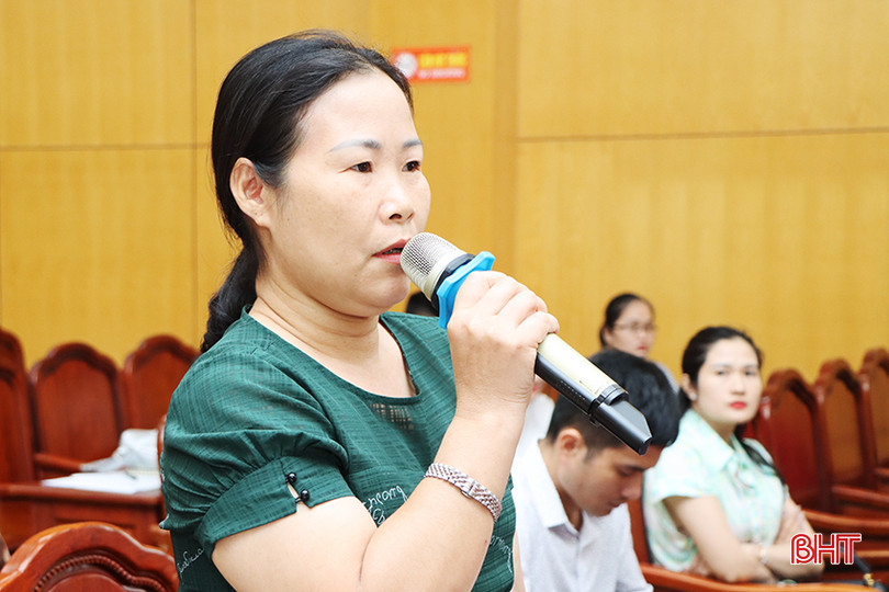 Bà Phạm Thị Thu Hà - Kế toán Công ty CP Thương mại Kiều Ngọc: Khách hàng mua vàng thường không cung cấp thông tin nên khó khăn cho doanh nghiệp khi xuất hóa đơn. 1.jpg