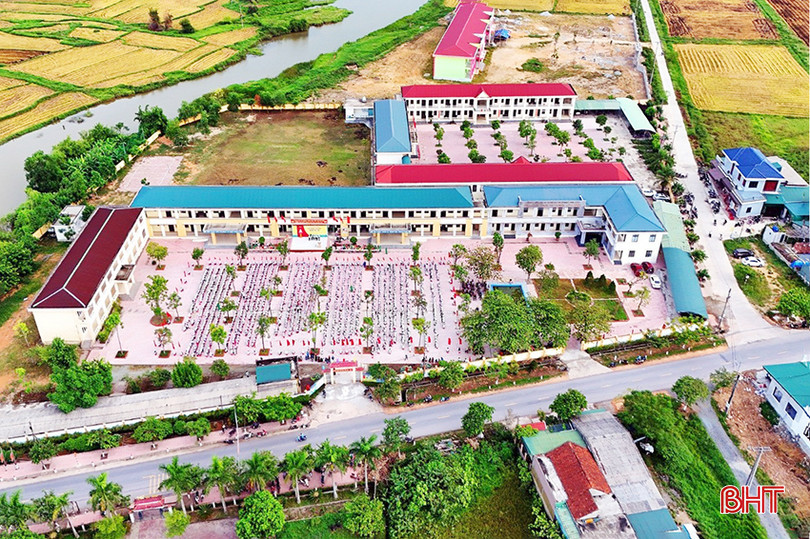Ngôi trường mang tên Anh hùng Phan Đình Giót ở xã Cẩm Quan, huyện Cẩm Xuyên được đầu tư khang trang, đạt chuẩn quốc gia mức độ 2. 7.jpg