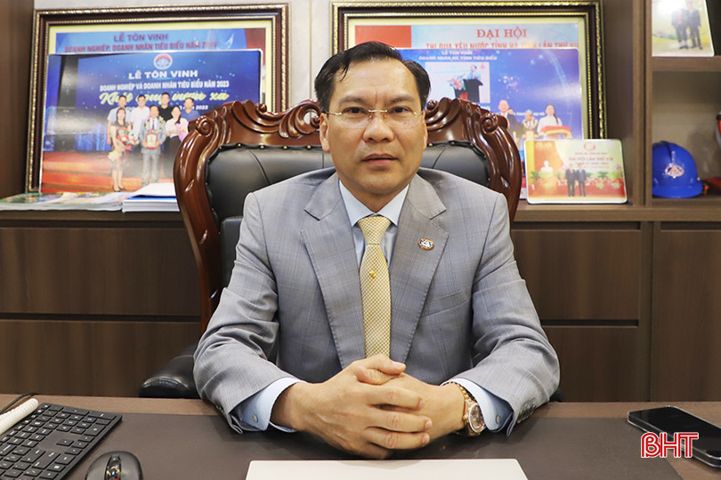 Ông Lê Đức Thắng - Chủ tịch Hiệp hội Doanh nghiệp tỉnh. 2.jpg