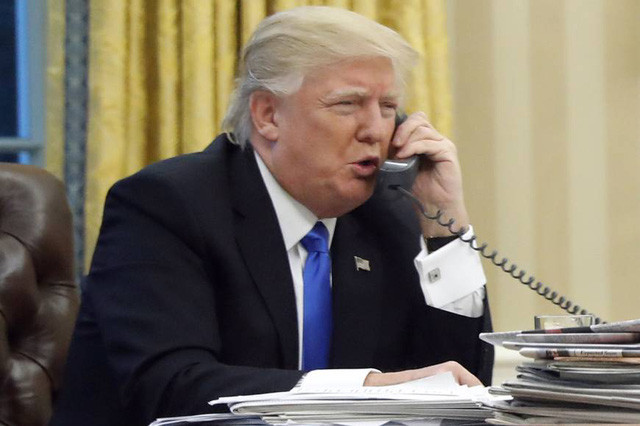 lo noi dung dien dam cua tong thong trump voi lanh dao cac nuoc