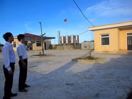 Hệ thống cung cấp nước sạch đã được triển khai khắp trên địa địa bàn toàn huyện
