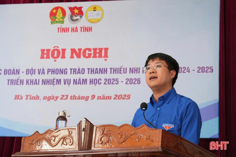 Phó Bí thư Tỉnh đoàn, Chủ tịch Hội đồng đội tỉnh Nguyễn Viết Hải Đăng kết luận hội nghị bqbht_br_thuc-10.jpg