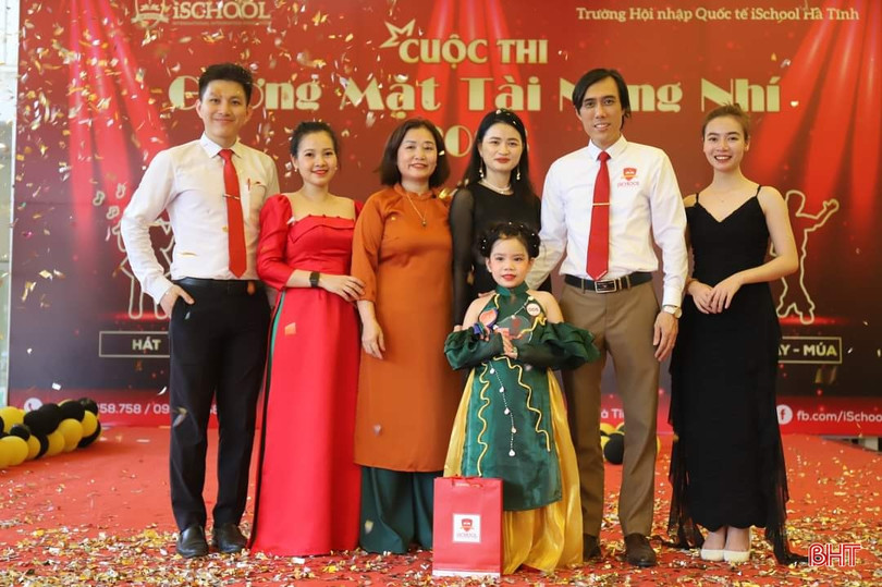Hấp dẫn cuộc thi gương mặt tài năng nhí của học sinh iSchool Hà Tĩnh