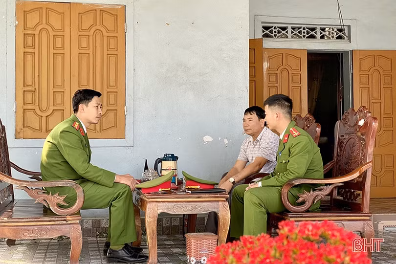 Phó Trưởng Công an xã tận tụy với công việc, được dân tin yêu